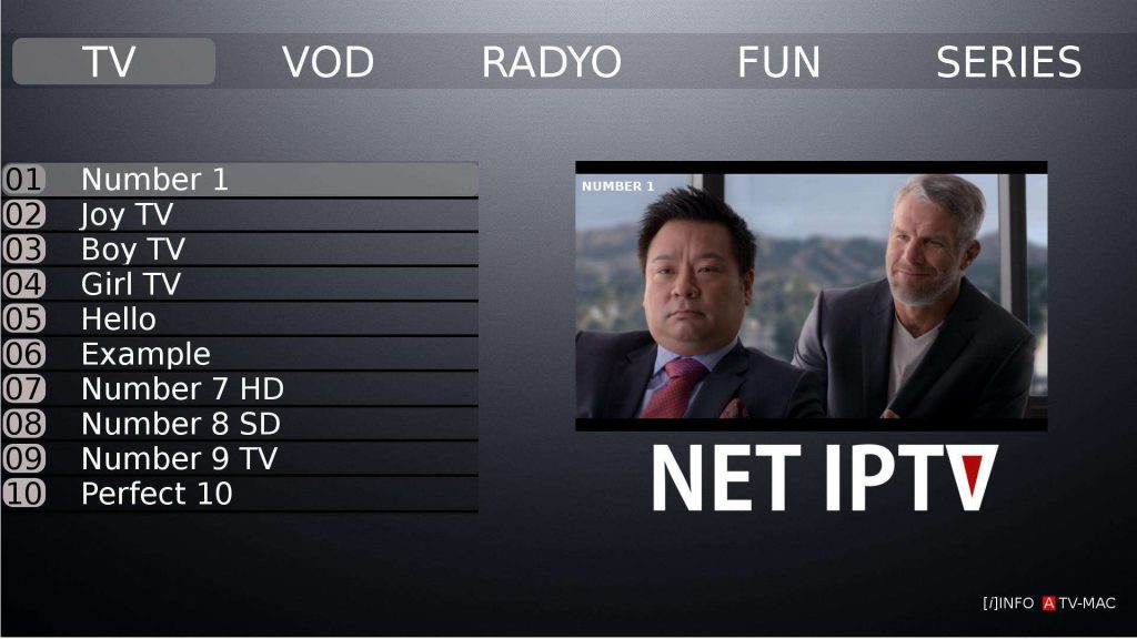 Europe IPTV Abonnement IPTV