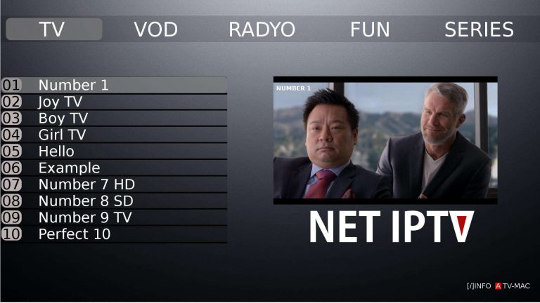 Europe IPTV Abonnement IPTV